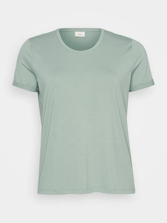 Zdjęcie produktu T-shirt basic ONLY Carmakoma zielony