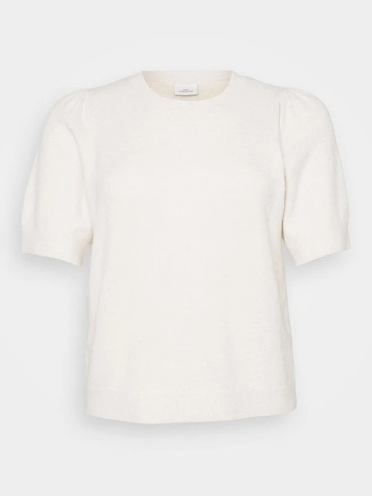 Zdjęcie produktu T-shirt basic ONLY Carmakoma beżowy