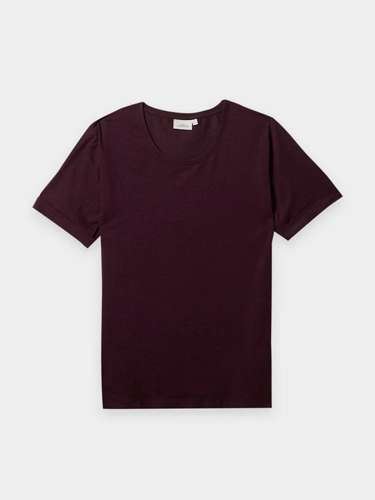 Zdjęcie produktu T-shirt basic ONLY Carmakoma bordowy