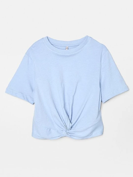 Zdjęcie produktu T-shirt basic ONLY GIRLS jasnoniebieski