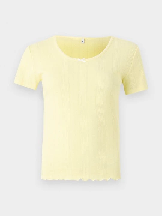 Zdjęcie produktu T-shirt basic Only jasnożółty