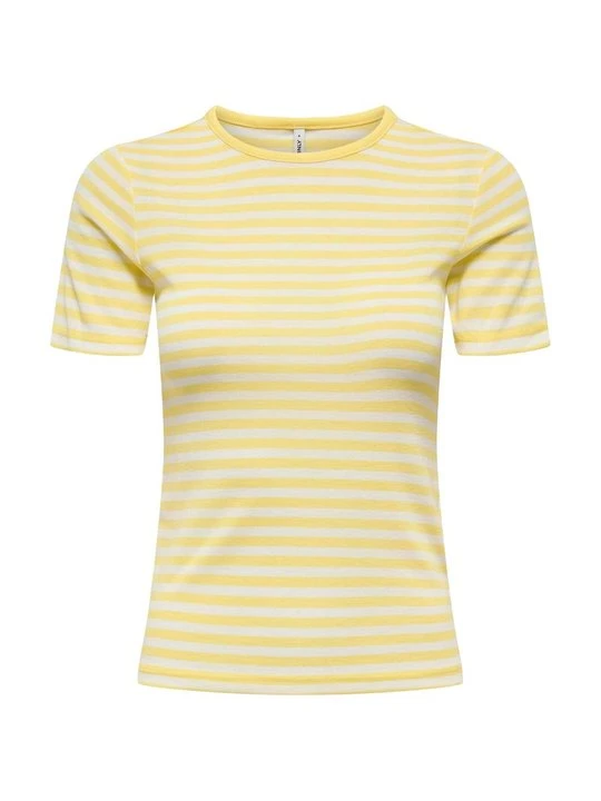 Zdjęcie produktu T-shirt basic Only jasnożółty