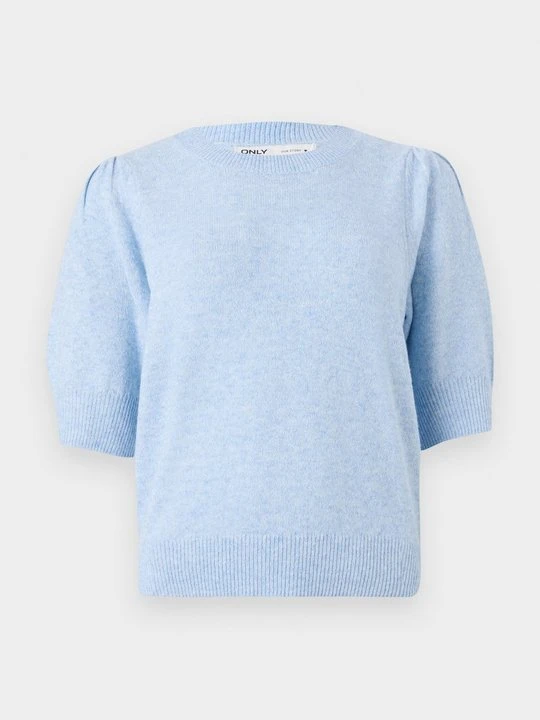 Zdjęcie produktu T-shirt basic Only niebieski melanż