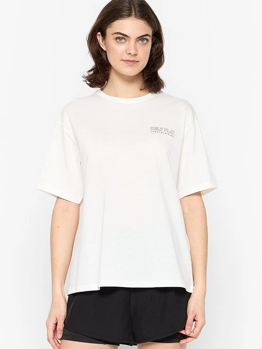 Zdjęcie produktu T-shirt basic Only Play mleczny