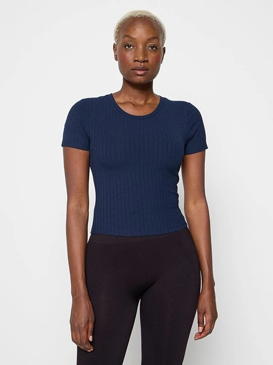 Zdjęcie produktu T-shirt basic Only Play granatowy