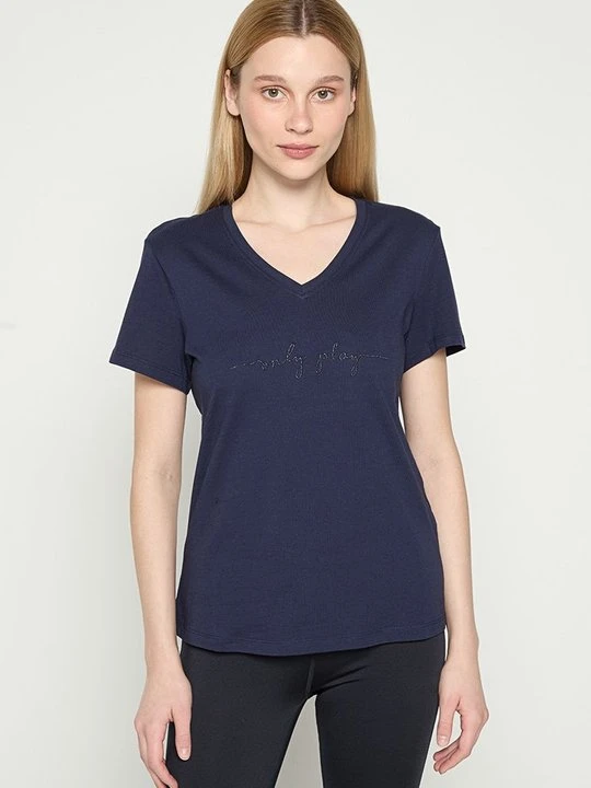 Zdjęcie produktu T-shirt basic Only Play granatowy
