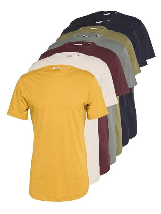 Zdjęcie produktu T-shirt basic Only & Sons ciemnożółty