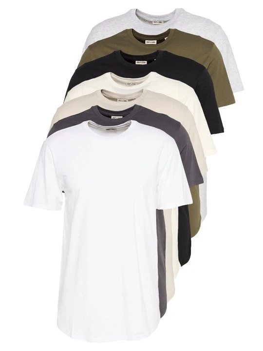 Zdjęcie produktu T-shirt basic Only & Sons biały