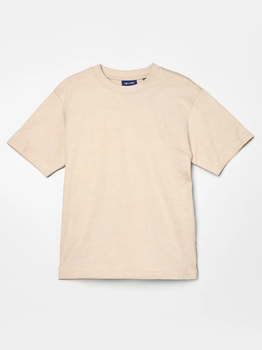 Zdjęcie produktu T-shirt basic Only & Sons beżowy