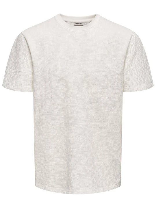 Zdjęcie produktu T-shirt basic Only & Sons mleczny