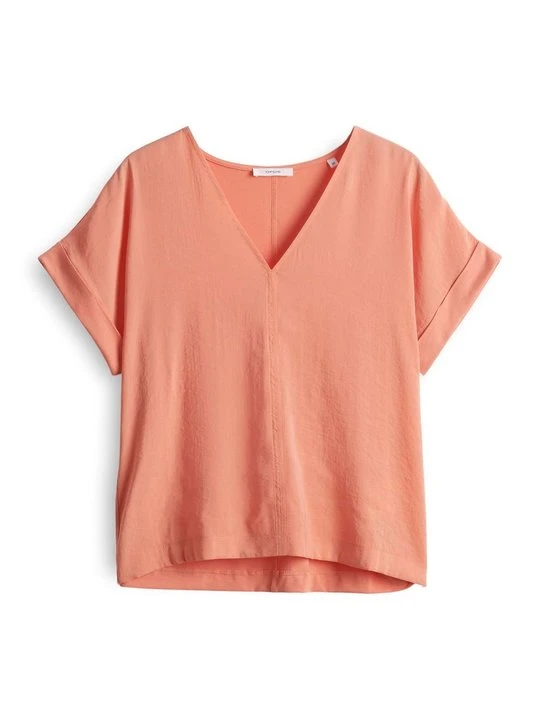 Zdjęcie produktu T-shirt basic Opus pomarańczowy