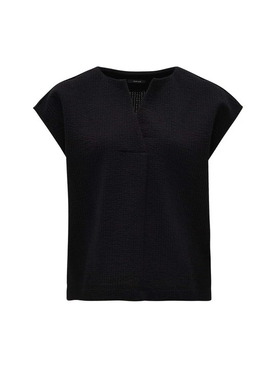 Zdjęcie produktu T-shirt basic Opus czarny
