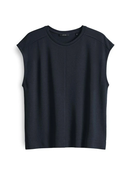 Zdjęcie produktu T-shirt basic Opus niebieski