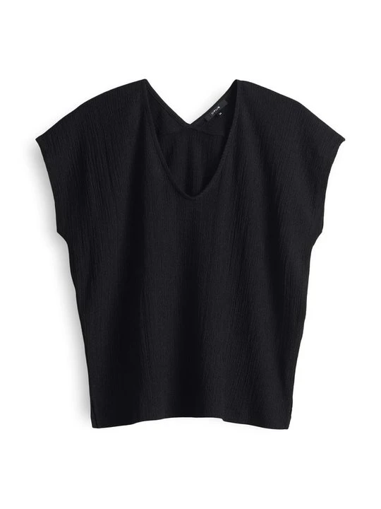 Zdjęcie produktu T-shirt basic Opus czarny