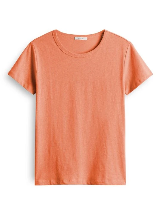 Zdjęcie produktu T-shirt basic Opus pomarańczowy
