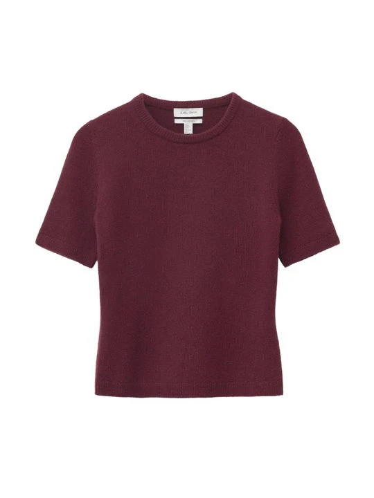 Zdjęcie produktu T-shirt basic & Other Stories bordowy
