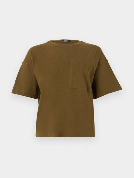 Zdjęcie produktu T-shirt basic PARFOIS khaki