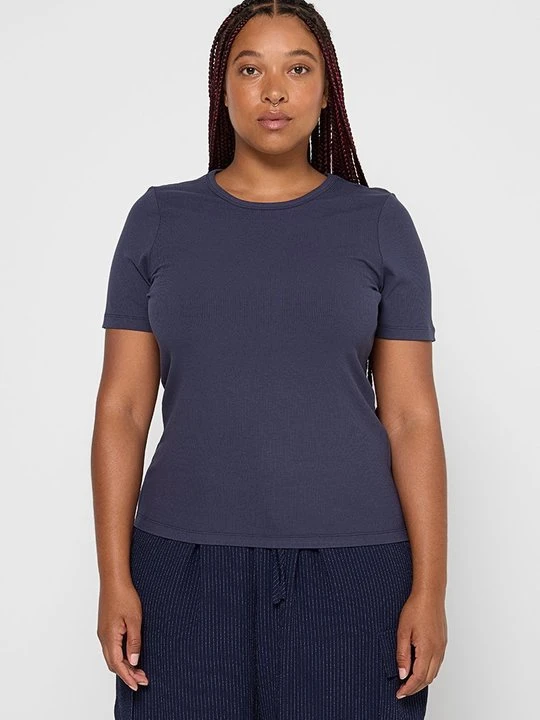 Zdjęcie produktu T-shirt basic Part Two niebieski
