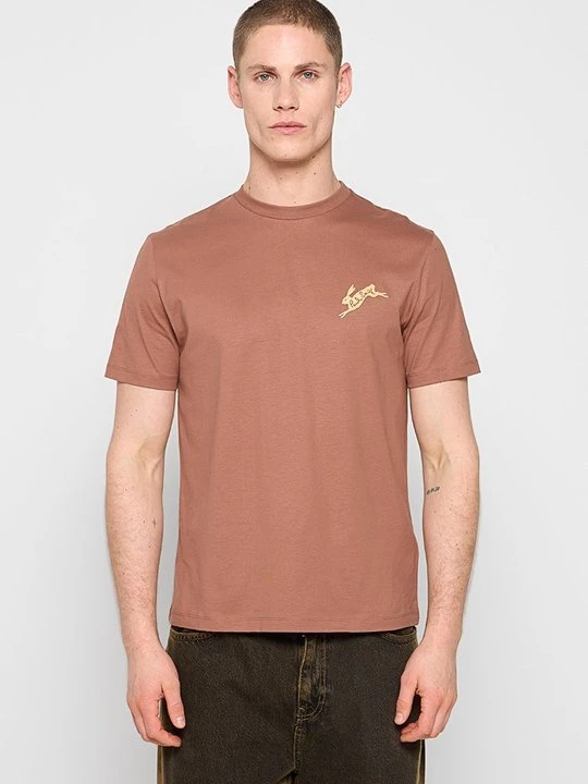 Zdjęcie produktu T-shirt basic Paul Smith brązowy