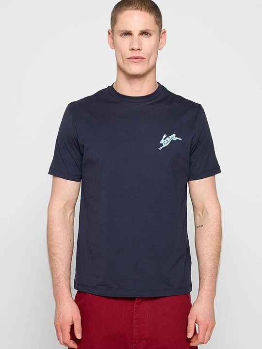 Zdjęcie produktu T-shirt basic Paul Smith niebieski