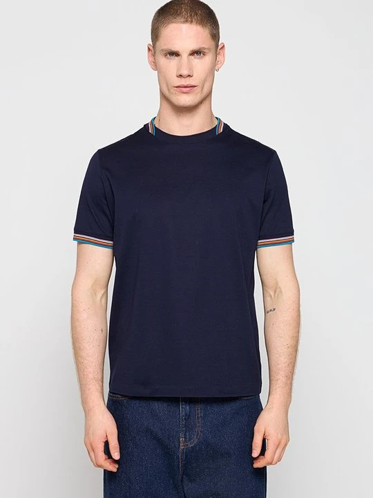 Zdjęcie produktu T-shirt basic Paul Smith granatowy