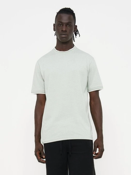 Zdjęcie produktu T-shirt basic Paul Smith jasnozielony