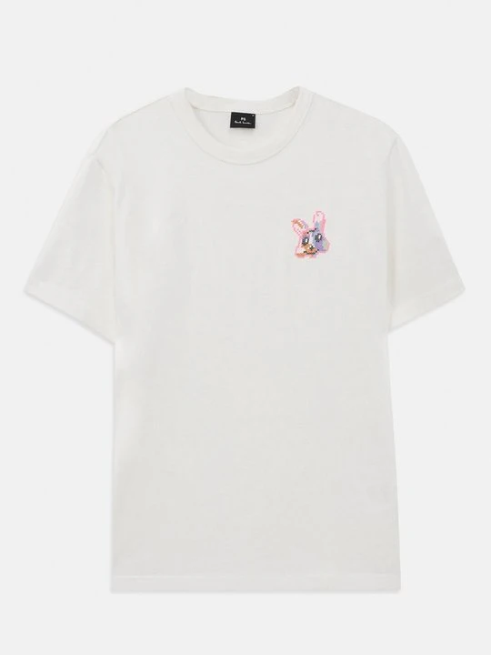 Zdjęcie produktu T-shirt basic Paul Smith mleczny
