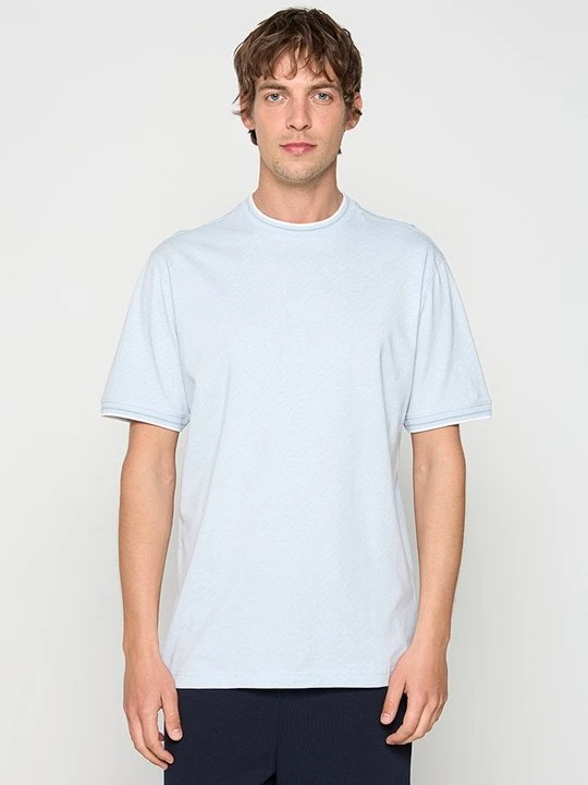 Zdjęcie produktu T-shirt basic Paul Smith niebieski
