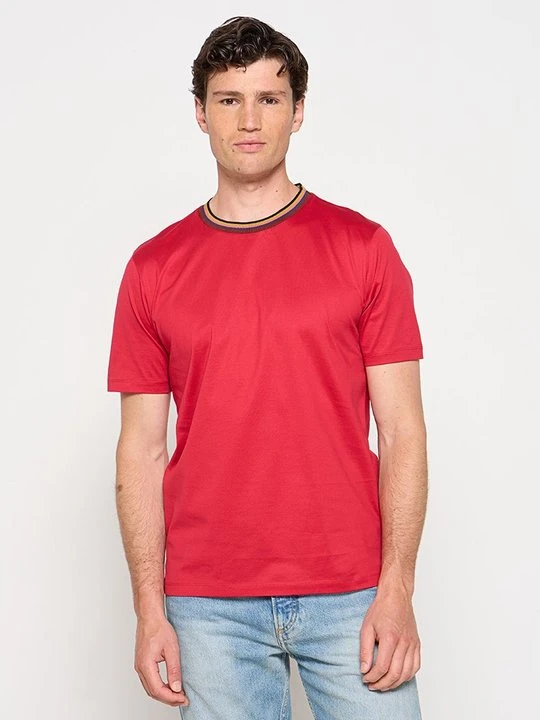 Zdjęcie produktu T-shirt basic Paul Smith różowy