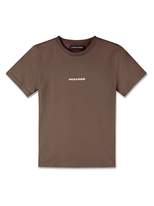 Zdjęcie produktu T-shirt basic Pegador brązowy