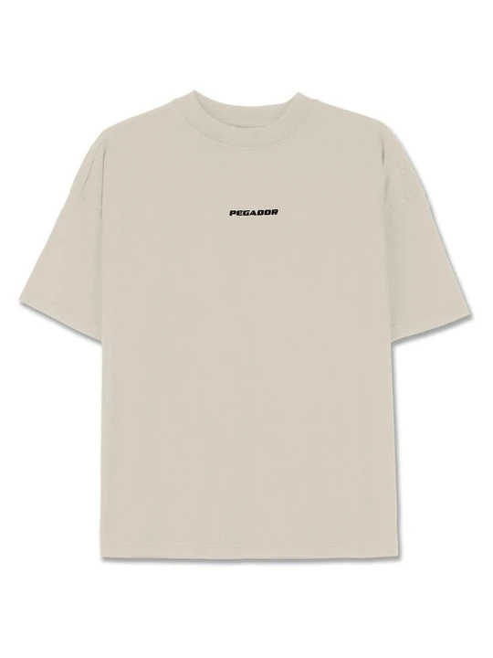 Zdjęcie produktu T-shirt basic Pegador beżowy