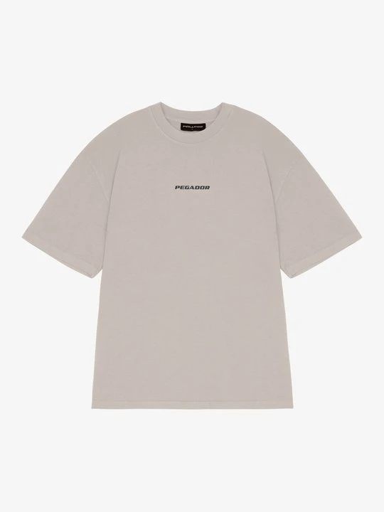 Zdjęcie produktu T-shirt basic Pegador beżowy