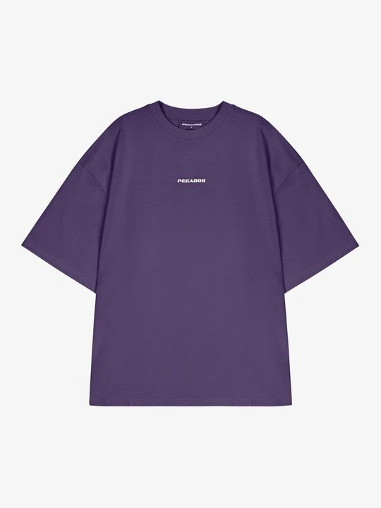 Zdjęcie produktu T-shirt basic Pegador fioletowy
