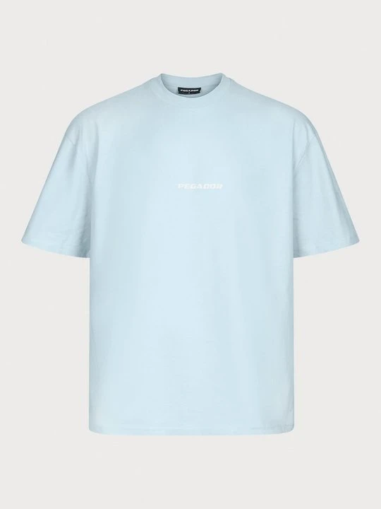 Zdjęcie produktu T-shirt basic Pegador jasnoniebieski