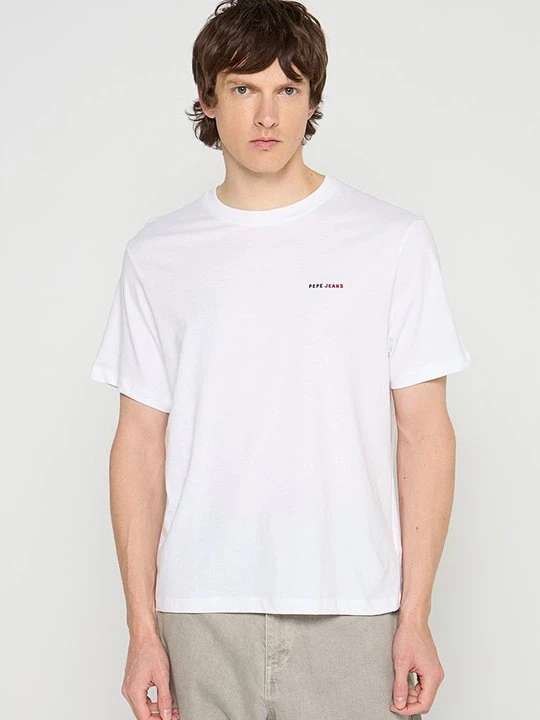 Zdjęcie produktu T-shirt basic Pepe Jeans biały