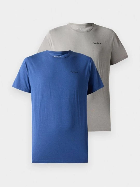 Zdjęcie produktu T-shirt basic Pepe Jeans niebieski