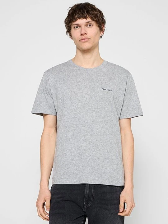 Zdjęcie produktu T-shirt basic Pepe Jeans szary