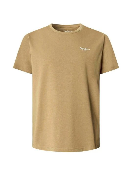 Zdjęcie produktu T-shirt basic Pepe Jeans beżowy