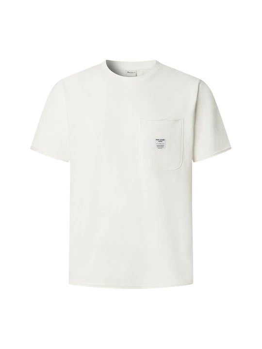 Zdjęcie produktu T-shirt basic Pepe Jeans mleczny