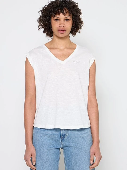 Zdjęcie produktu T-shirt basic Pepe Jeans biały