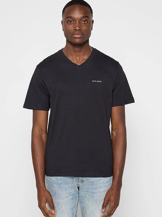 Zdjęcie produktu T-shirt basic Pepe Jeans czarny