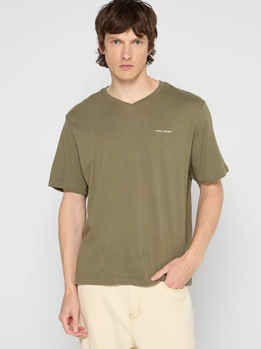 Zdjęcie produktu T-shirt basic Pepe Jeans zielony