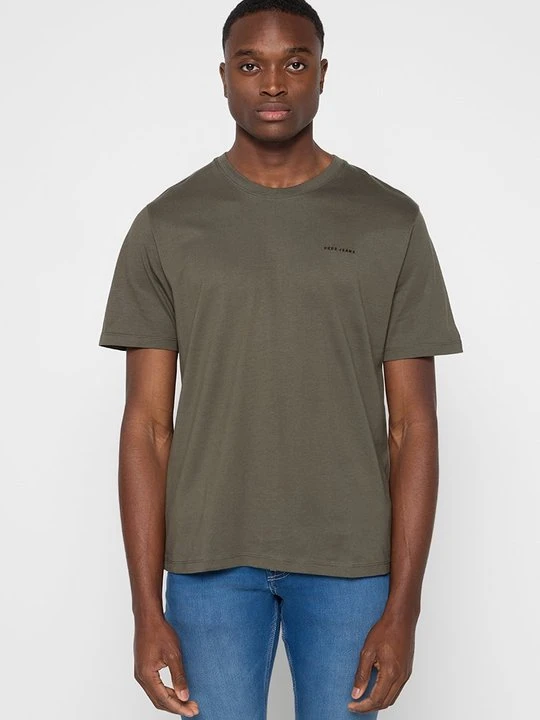 Zdjęcie produktu T-shirt basic Pepe Jeans oliwkowy