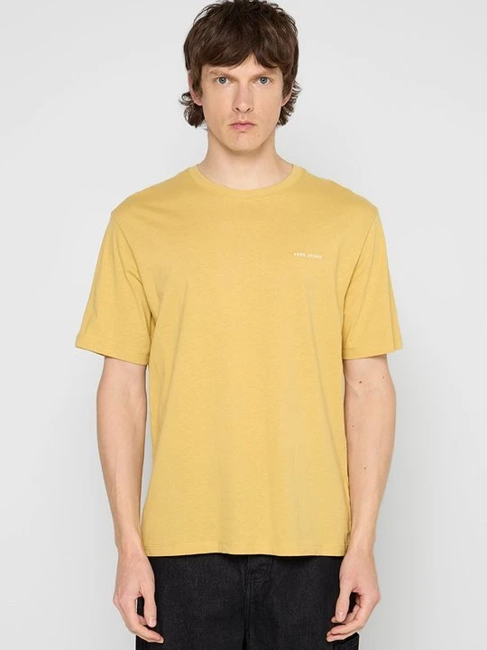 Zdjęcie produktu T-shirt basic Pepe Jeans żółty