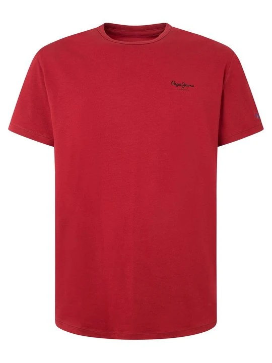 Zdjęcie produktu T-shirt basic Pepe Jeans czerwony