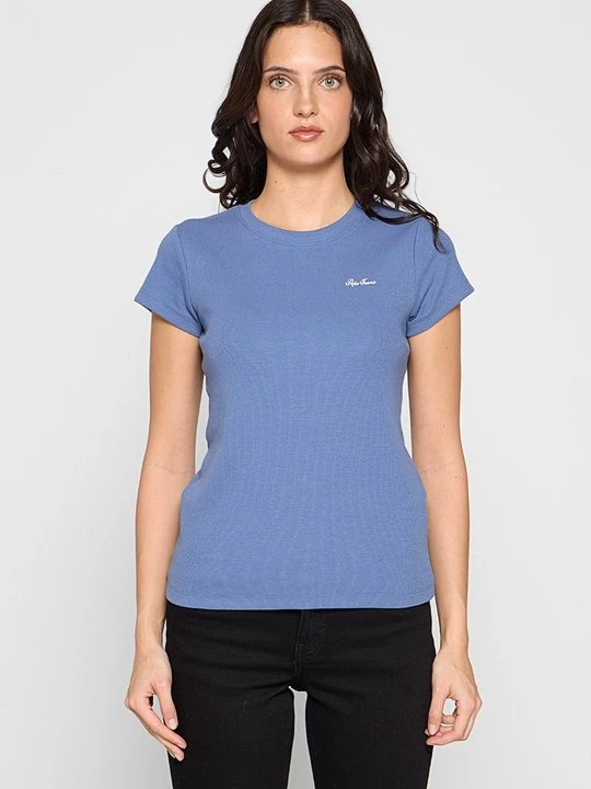 Zdjęcie produktu T-shirt basic Pepe Jeans niebieski