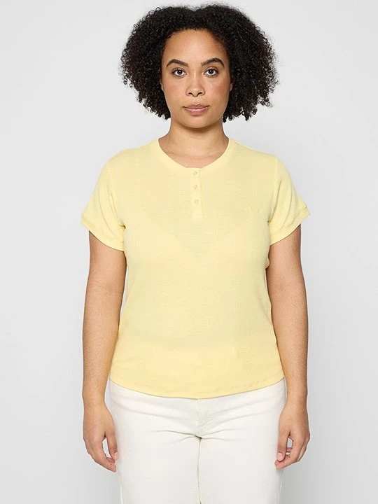 Zdjęcie produktu T-shirt basic Pepe Jeans żółty