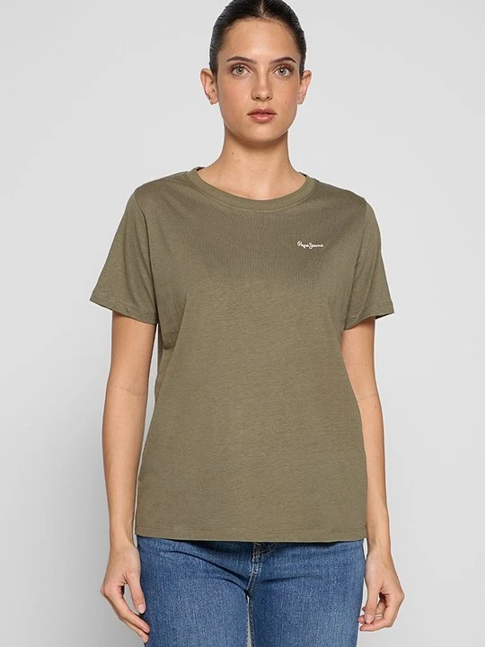 Zdjęcie produktu T-shirt basic Pepe Jeans zielony