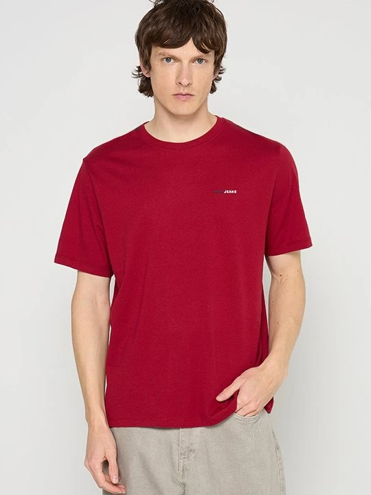 Zdjęcie produktu T-shirt basic Pepe Jeans czerwony