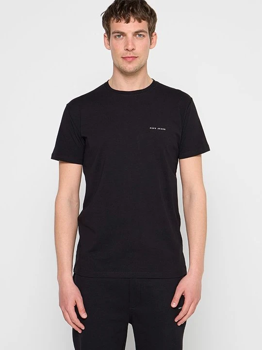 Zdjęcie produktu T-shirt basic Pepe Jeans czarny